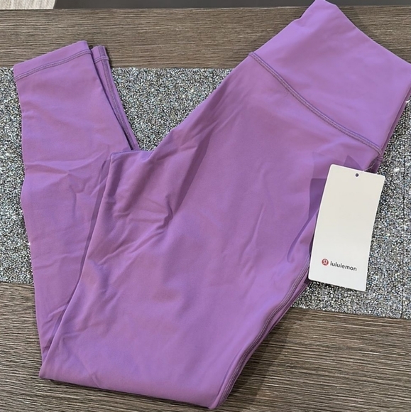 🎉HP🎉 Lululemon Wunder Under High-Rise Tight*Luxtreme Wisteria Purple size 12 - Picture 2 of 5